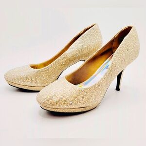 Glittery Rhinestone Heels